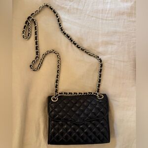 Rebecca Minkoff Black Quilted Handbag